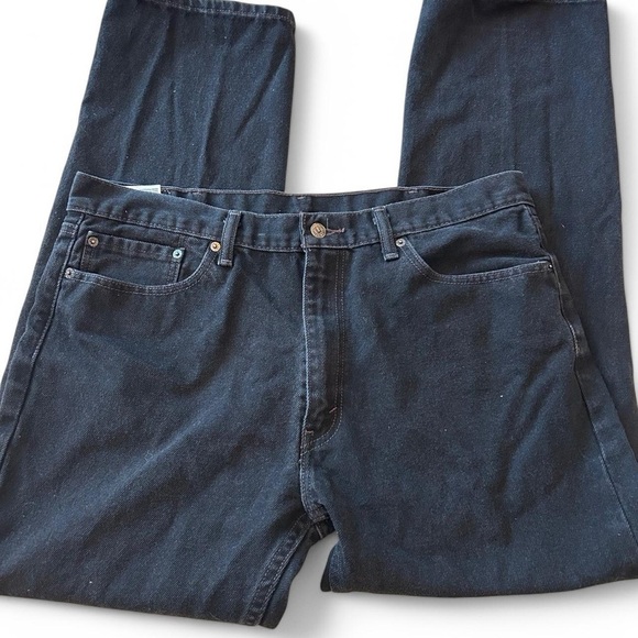 “Levi’s 505 Men’s Black Jeans - Size 38x32 - Like New Condition!” - Picture 4 of 7